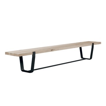 BB 12 Clamp Sitzbank | 220 x 43 x 45 cm