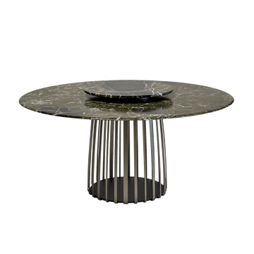 BC 07 Basket Tisch rund Stein