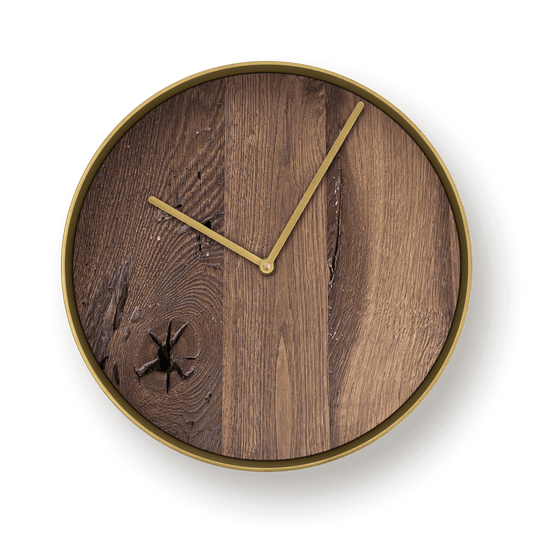 MJ 01 Wanduhr / Altholz