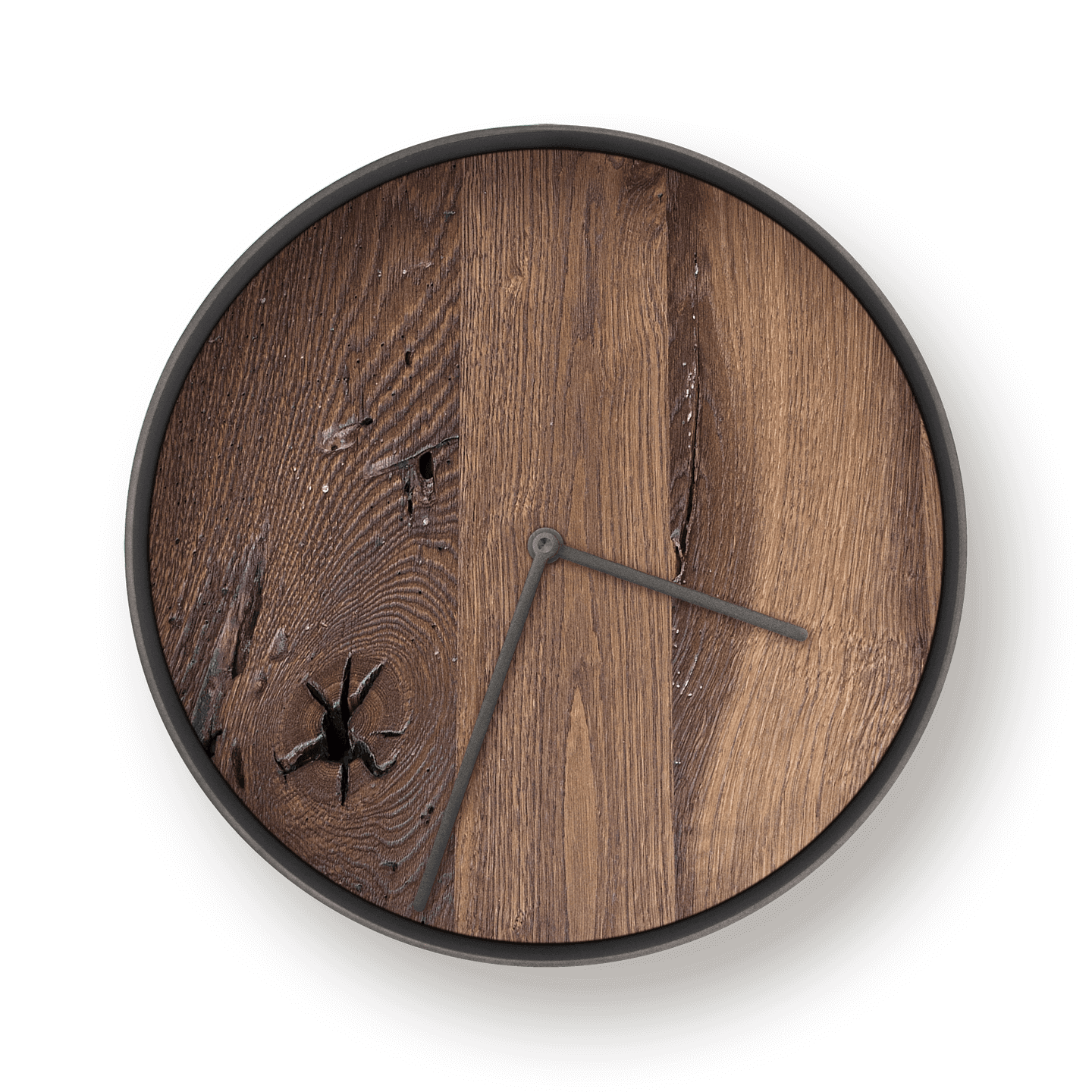 MJ 01 Wanduhr / Altholz