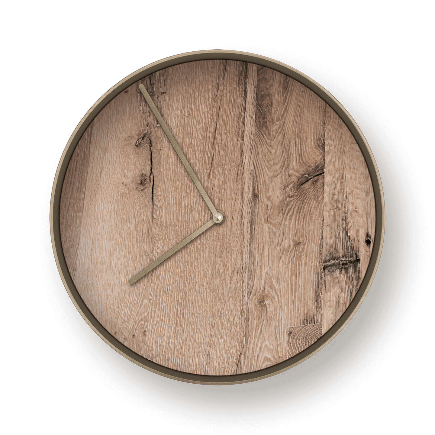 MJ 01 Wanduhr / Altholz