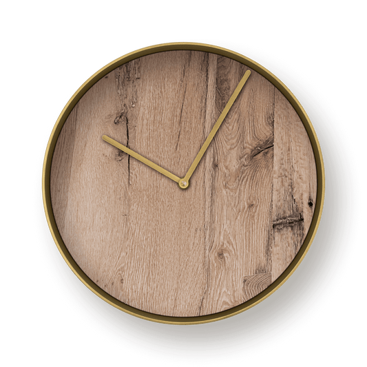 MJ 01 Wanduhr / Altholz