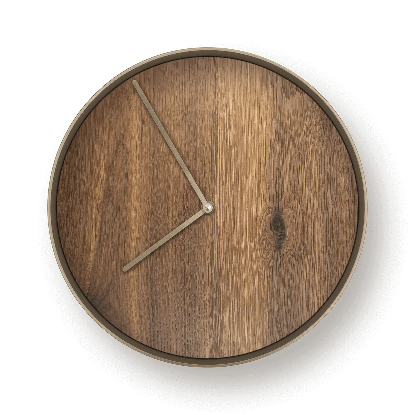 MJ 01 Wanduhr / Raucheiche