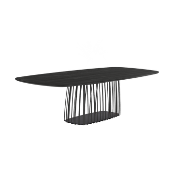 BC 07 Basket Tisch bootsform| 180 x 100 x 75 cm