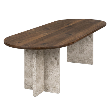 BC 17 T-Rox Tisch Oval| 240 x 100 x 75 cm