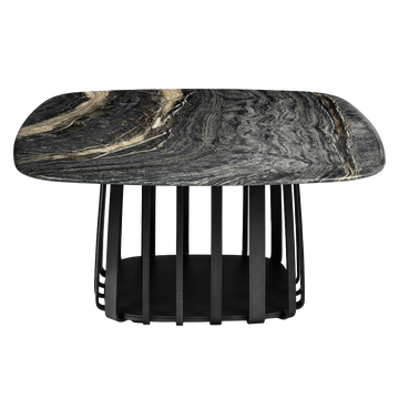 BC 09 Basket Couchtisch quadratisch |  60 x 60 x 33 | 39 | 45 cm
