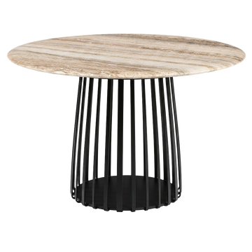 BC 07 Basket Tisch Rund Outdoor | 155 x 75 cm