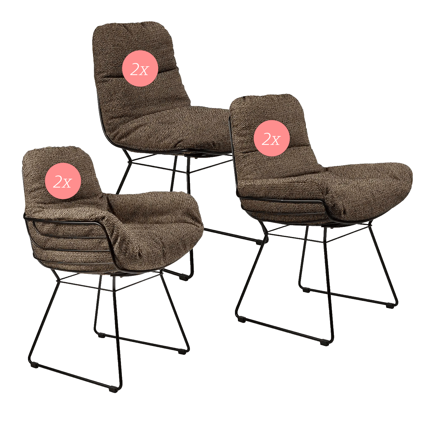 Leyasol Armchair High & Low